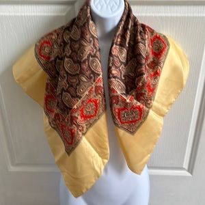 Vintage J Press silk scarf.